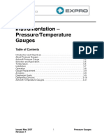 Section 29 - Pressure - Temp Gauges