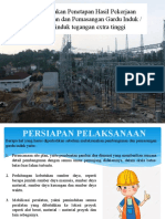 Pelaksanaan Penetapan Hasil Pembangunan Gardu Induk