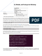 Install R, RStudio, and RHadoop Packages for Hadoop Integration