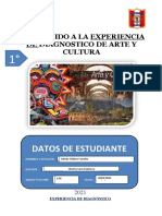 Arte y Cultura 1 Evaluación Diagnóstica