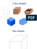 3D Box Shapes
