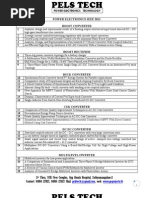 Power Electronics Projects 2011@PELS TECH-Sathyamangalam