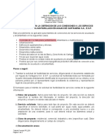 Acuacar PROCEDIMIENTO PARA LA OBTENCION DE LAS CONEXIONES A LOS SERVICIOS