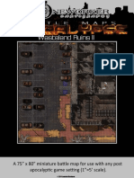Battlemaps APOCALYPSE 16 Wasteland Ruins 2 FC HEX 01