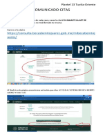 Comunicado de Citas Alumnos de Continuidad