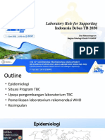Laboratory Role For SupportingIndonesia BebasTB 2030 - Dr. Dwi Retnoningrum, SP - PK (K)