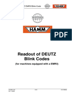 DEUTZ EMR3 Blinkcode