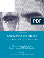 Uncovering The Hidden - The Works and Life of Der Nister