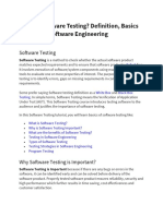 Chapter 1 - What Is Software Testing