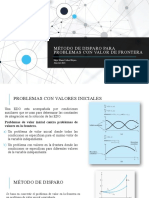 Método de Disparo y Diferencias Finitas