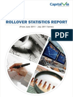 Rollover Statistics(From June 2011 Series to July 2011 Series)