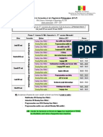 PSTN - Promo 7 L2 Sem.4 IDA Calendrier Des Examens Du Sem .4 (Session 1)