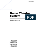 Sony Str-ksl600 Manual