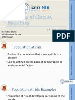 Measures of Disease Frequency