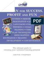 Learn For Success Profit and Fun - David Thomas