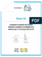 Educación Regenerativa - Certificado