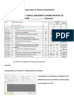 Examen final de Project Management