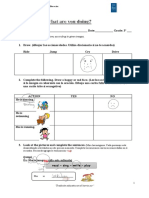 3rd Grade Present Cont PDF