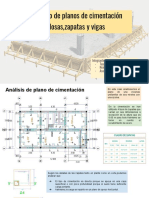 Analisis Plano Cimentación y Estructura - Grupo 6