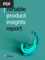 Airtable - Product Insights Report