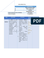 G3. IV Bimestre. 1 Básico-Inglés