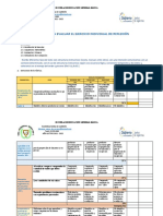 Rúbrica de Matemática