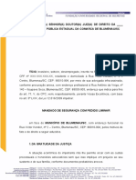 Mandado de segurança para nomeação em concurso público