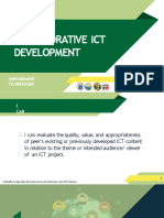 Collaborative Ict Development: Empowerment Technologies