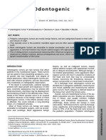 6 Pediatric Odontogenic Tumors. Oral and Maxillofacial Surgery Clinics of North America