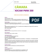 Sony Xdcam PMW-200 21-22