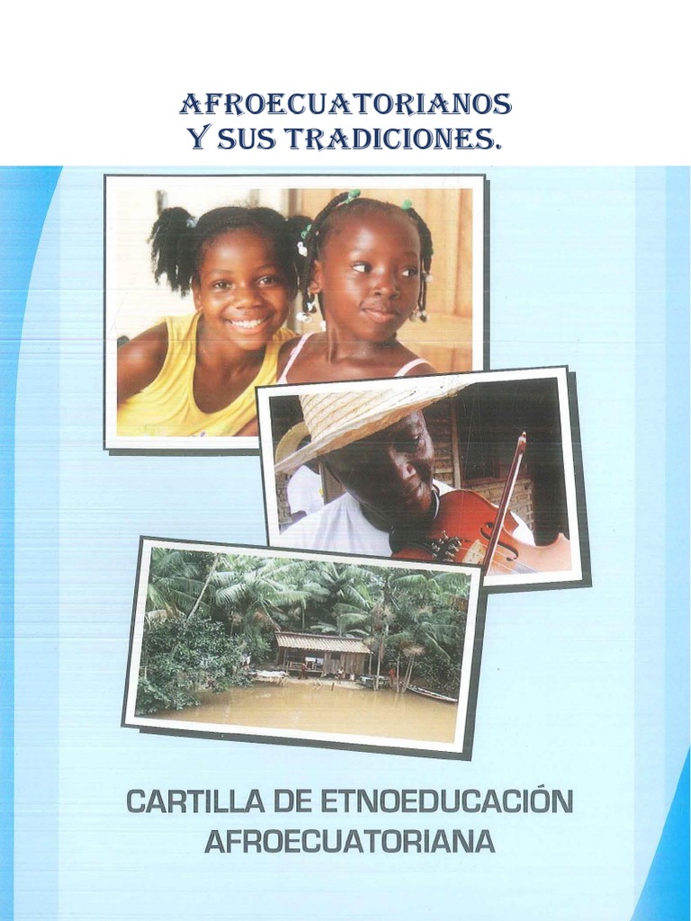 Afroecuatorianos y Sus Tradiciones - 10mo. | PDF