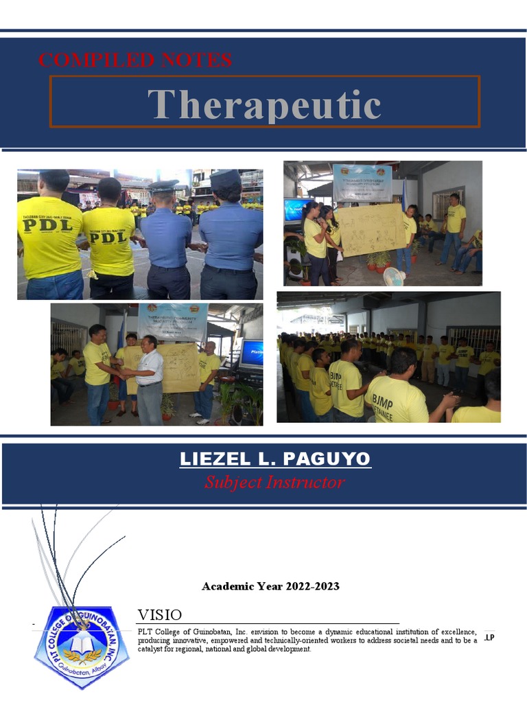 Therapeutic Modalities in Criminology | PDF | Restorative Justice ...