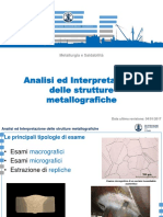 27 - Analisi Ed Interpretazione Di Strutture Metallografiche (2017)