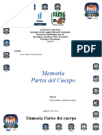 Memoria Partes del Cuerpo