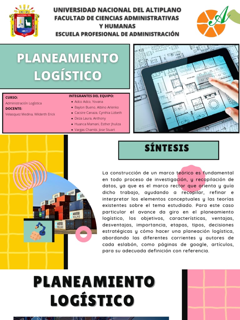 Planeamiento Logístico Pdf Logística Planificación