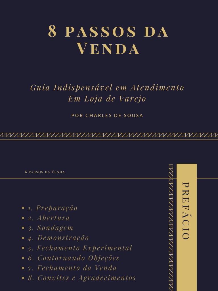 8 Passos para Vendas no Varejo | PDF | Carreira e Crescimento | Autoajuda