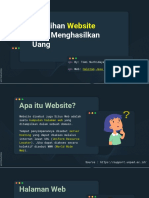 Pelatihan Web Agar Menghasilkan Uang