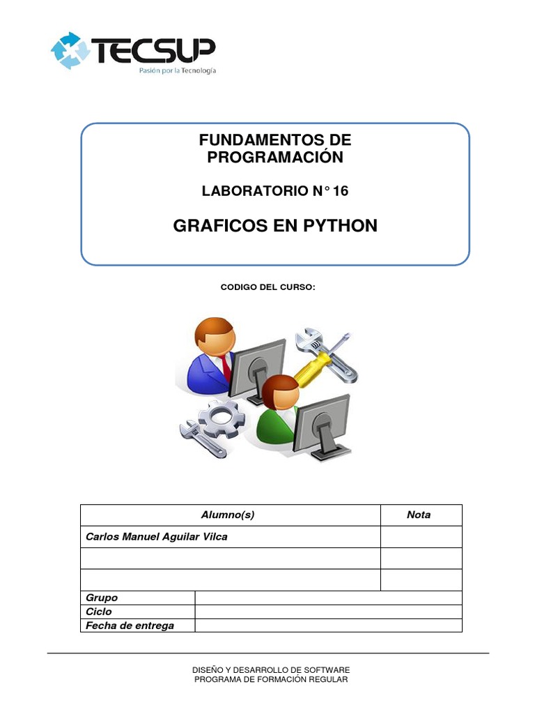 Laboratorio de Gráficos en Python | PDF | Programación de computadoras ...