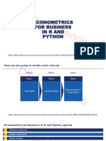 Econometrics For Business in R and Python Watermark