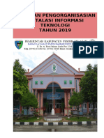 Pedoman Pengorganisasian Instalasi Informasi Teknologi 2019