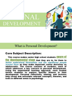 Personal Development