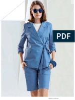 Conjunto Anne - Blazer Transpassado e Bermuda Social - TIPS