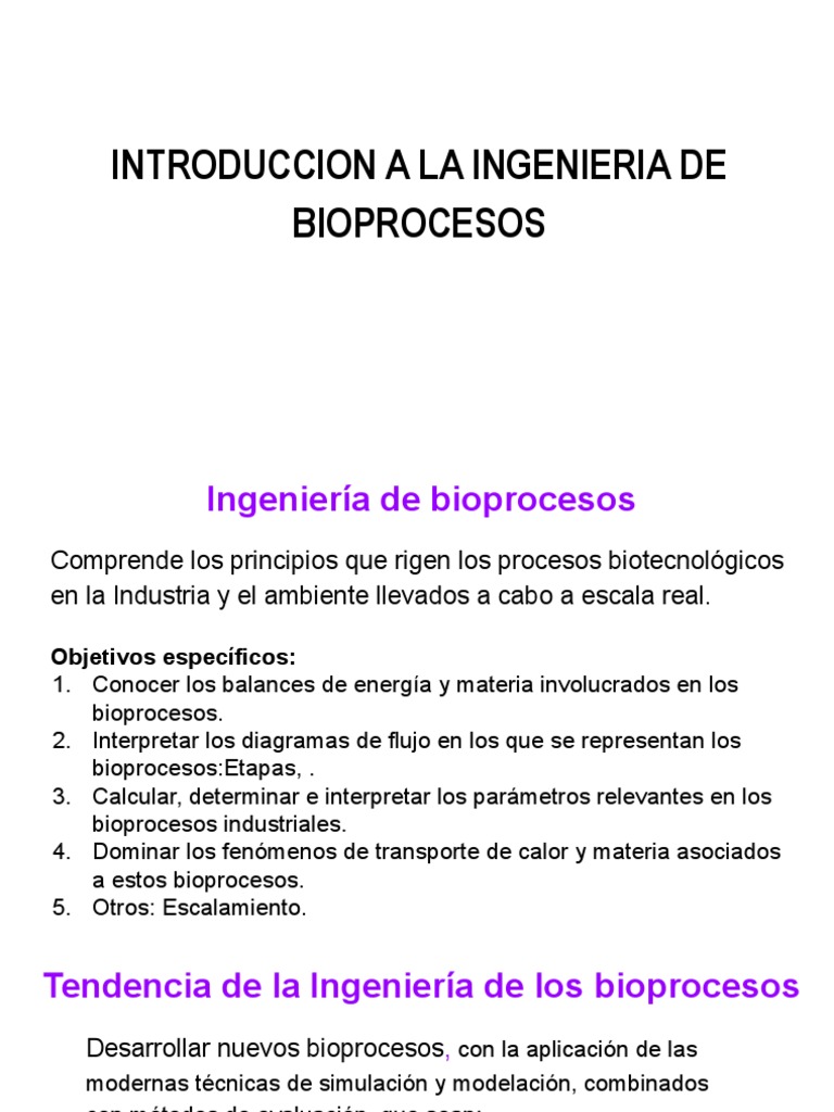 Intrduccio A La Ing de Bio Procesos | PDF | Enzima | Estequiometría