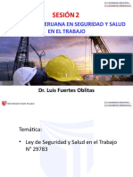 Sesión 2 Legislacion Peruana en Seguridad y Salud en El Trabajo