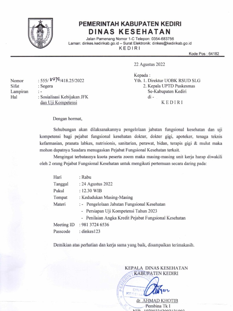 Contoh Undangan | PDF