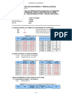 Verificación de distorsión e irregularidades estructurales