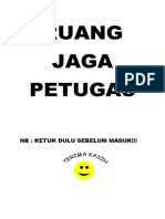 Ruang Jaga Petugas