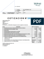 Cotizacion 2206 Pie D-75