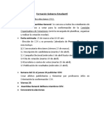 Elecciones Gobierno Estudiantil 2022 Cronograma