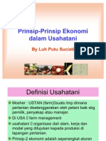 5 Prinsip Ekonom Ustan